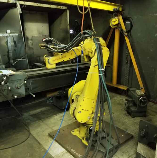 Fanuc thermal spray robot 